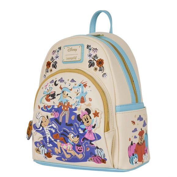 Loungefly Disney Mickey & Friends Halloween Costume Mini Backpack - Picture 2 of 4